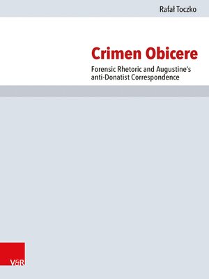 cover image of Crimen Obicere